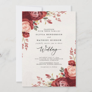 Invitación Boda de arcos de Velvet Bloom
