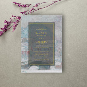 Invitación Boda de Arte Fino Monet Sandvika Noruega