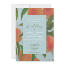 Boda de Azul Pálido y Melocotones