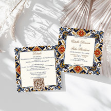 Boda de azulejos azules de la época de Talavera Az