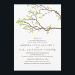 Invitación Boda de Blissful Branches<br><div class="desc">Elegante diseño de ramas arbóreas por Shelby Allison perfecto para un boda de temática rústica o al aire libre. Haga clic en el vínculo siguiente a la colección Blissful Branches para ver tarjetas rsvp, sellos postales, etiquetas y otros elementos coincidentes. Hay más opciones de color disponibles en la tienda Origami...</div>