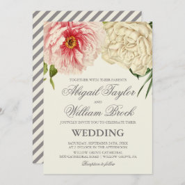 Invitación Boda de Blooms en inglés