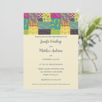 Boda de Boho Maximalist Patchwork Quilt
