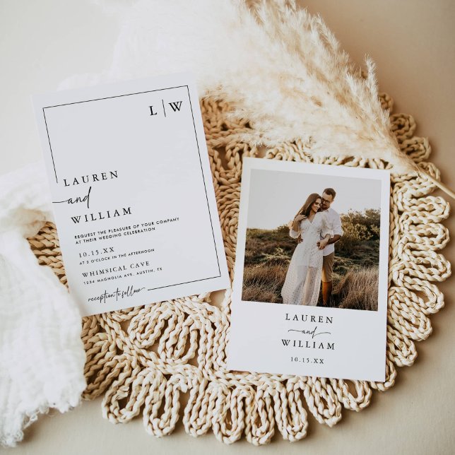 Invitación Boda de Boho Photo (Subido por el creador)
