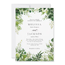 Boda de borde de ramas verdes