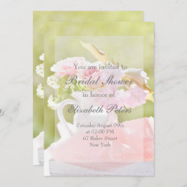 Invitación Boda de Bouquet de flor de primavera fresca