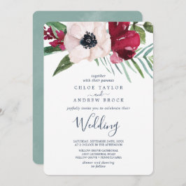 Invitación Boda de Brisa Tropical