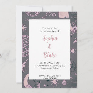 Invitación Boda de Brujería Celestial