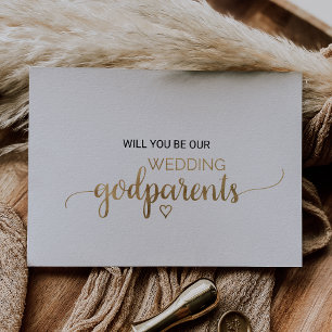 Invitación Boda de caligrafía de oro simple propuesta de padr