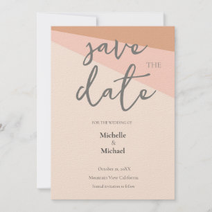Invitación Boda de caligrafía de script moderno Guardar la fe