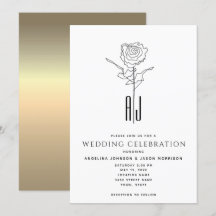 Boda de Caligrafía Elegante