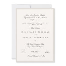 Boda de Caligrafía Minimalista Elegante