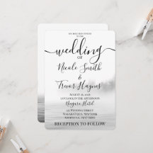 Boda de caligrafía personalizada de niebla del lag