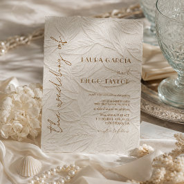 Invitación Boda de Caligrafía Simple y Atemporal
