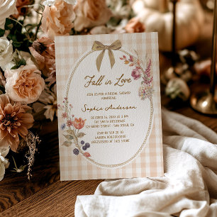 Invitación Boda de Campo 'Enamorarse' Despedida de Soltera a 