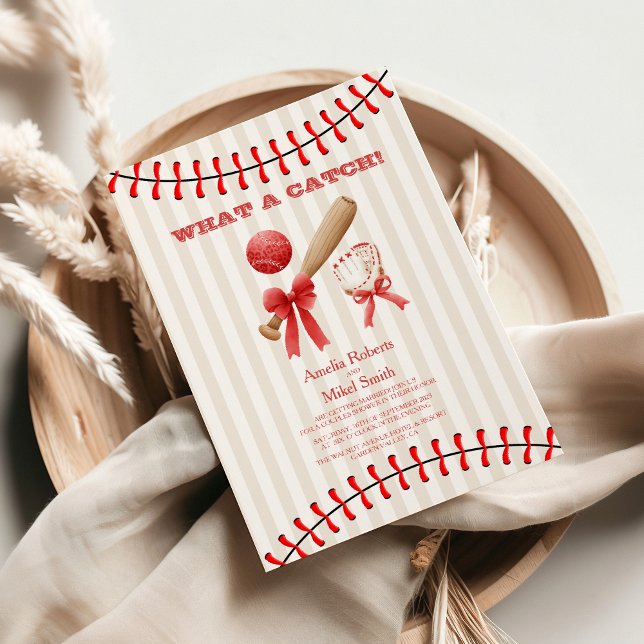 Invitación Boda de Captura Perfecta Deportiva de Béisbol (Subido por el creador)