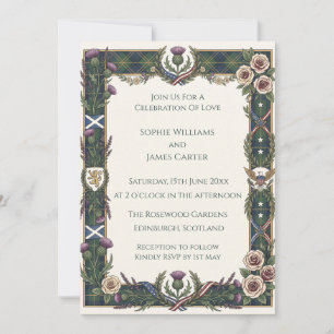 Invitación Boda de Cardo Celta