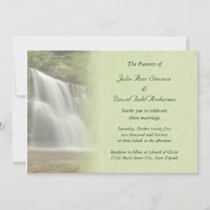 Invitación Boda de cascada