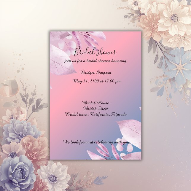 Invitación Boda de cerezo Pastel con ducha de novia Invitació (Subido por el creador)