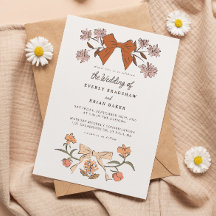 Boda de Coquette de Bows y Flores