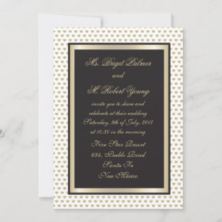 Invitación Boda de corazón amoroso