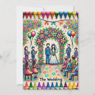 Invitación Boda de corte