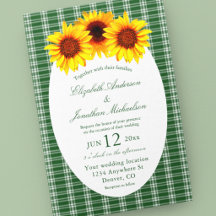 Boda de Cuadro de Girasol