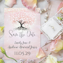 Boda de cuento de hadas del árbol de hojas del cor