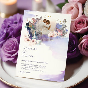 Invitación Boda De Cuentos De Historia En Wonderland Photo