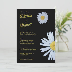 Invitación Boda de Daisy Blanco de la Celebración del Amor