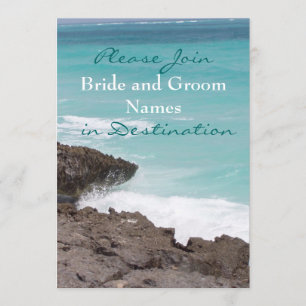 Invitación Boda de destino