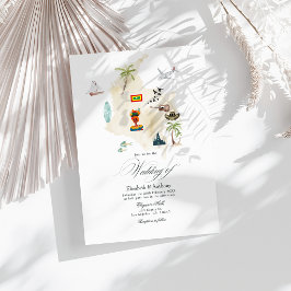 Invitación Boda de destino Cartagena Colombia