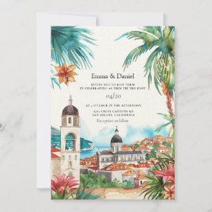 Invitación Boda de destino de Croacia