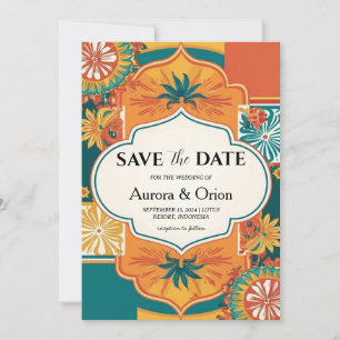 Invitación boda de destino de méxico, excepto las fechas