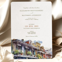 Boda de destino de Nueva Orleans Barrio Francés