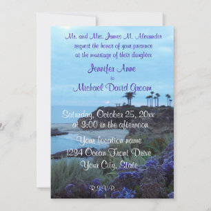 Invitación Boda de destino de playa