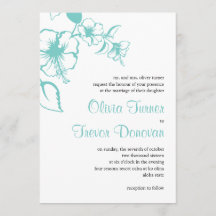 Boda de destino Hawaii Turquoise Hibiscus