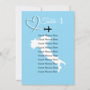 Invitación Boda de destino Italia Europa