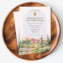 Invitación Boda de destino Italia Florencia toscana