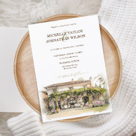 Invitación Boda de destino Italia Florencia toscana