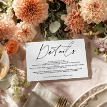 Boda de detalles del guión de caligrafía en blanco