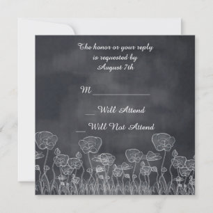 Invitación Boda de disquete R.S.V.P.