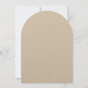 Invitación Boda de ejemplo en blanco de estilo de arca de pap