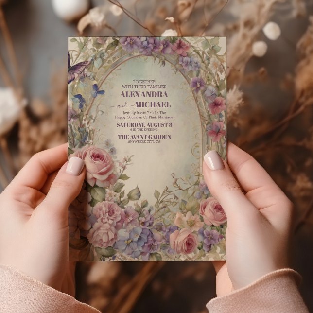 Invitación Boda de Elegancia Real de Victoria (Subido por el creador)