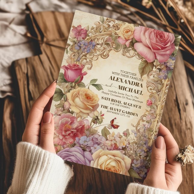 Invitación Boda de Elegancia Real de Victoria (Subido por el creador)