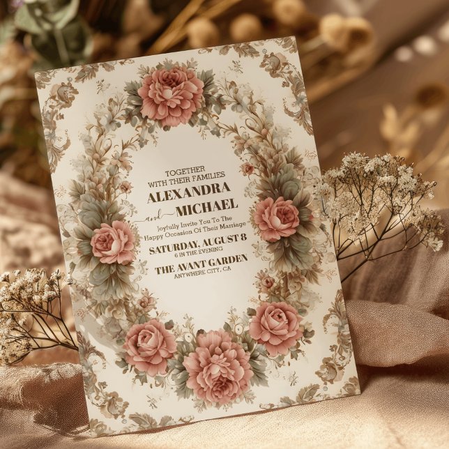 Invitación Boda de Elegancia Real de Victoria (Subido por el creador)
