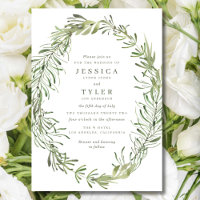 Boda de Elegante Jardinería Botánica