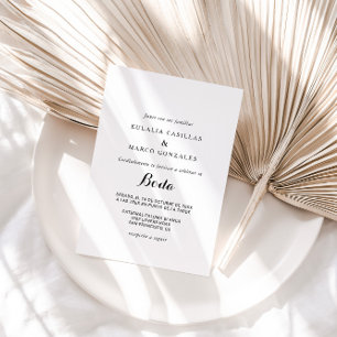 Invitación Boda de España