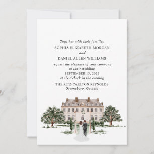 Invitación Boda de estado de un país ruso