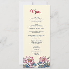 Invitación Boda de estilo de arte tibetano de Lotus